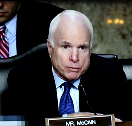 US Senator Mc Cain